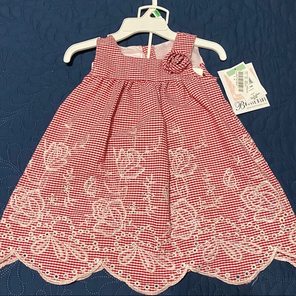 Bonnie Baby Other - Red Bow Dress! 🦋Sale 5 for $30🦋